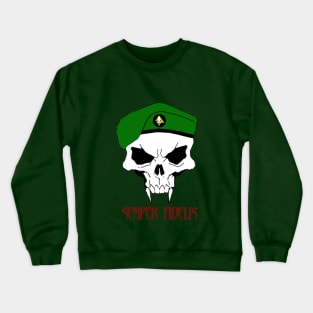 demons, monsters, movies, fear, venom, scull Crewneck Sweatshirt